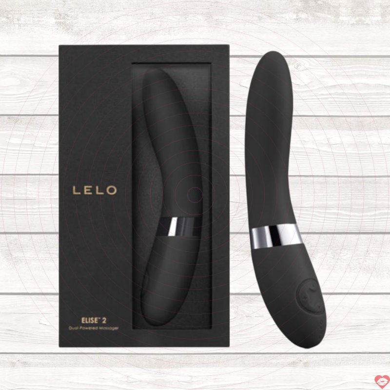 Máy massage Lelo Elise 2 8 chế độ rung kích thích khoái cảm mạnh 