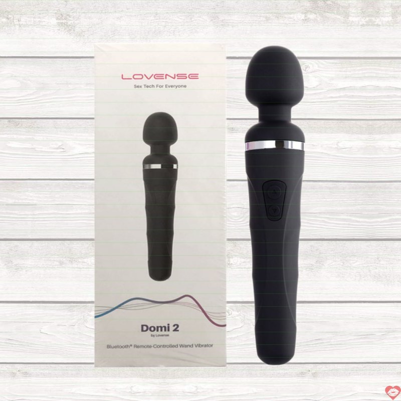 Máy massage Lovense Domi 2 rung mạnh silicon an toàn tăng khoái cảm 