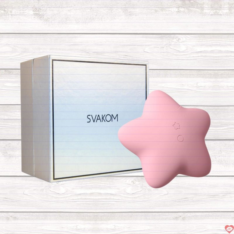 Máy massage Svakom Peach Star kích thích mạnh mẽ silicon mềm mại 