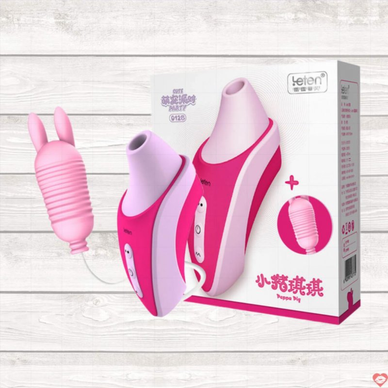 Máy massage Leten Peppa Pig 012B siêu phẩm bú mút mạnh mẽ 