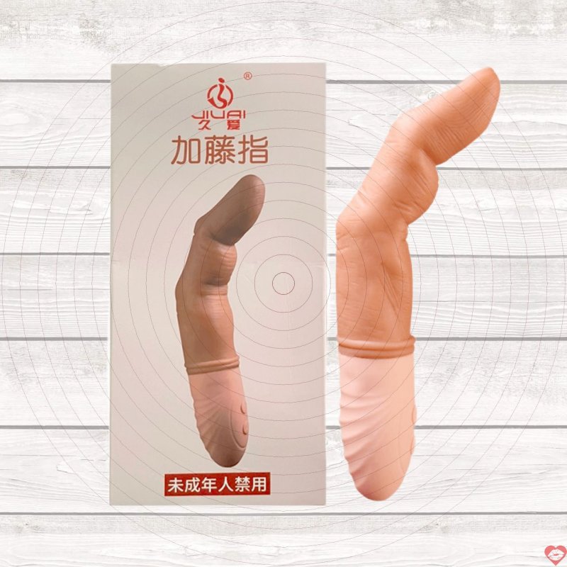 Máy massage Jiuai ngón tay siêu mềm, 7 chế độ rung, sạc tiện lợi 