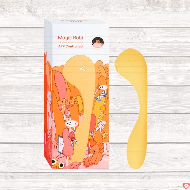 Máy massage Magic Motion Bobi Vàng 10 chế độ rung kết nối Bluetooth 