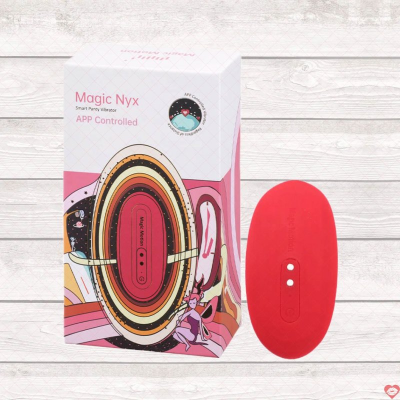 Máy massage Magic Motion Nyx nhỏ gọn điều khiển app rung 10 chế độ 