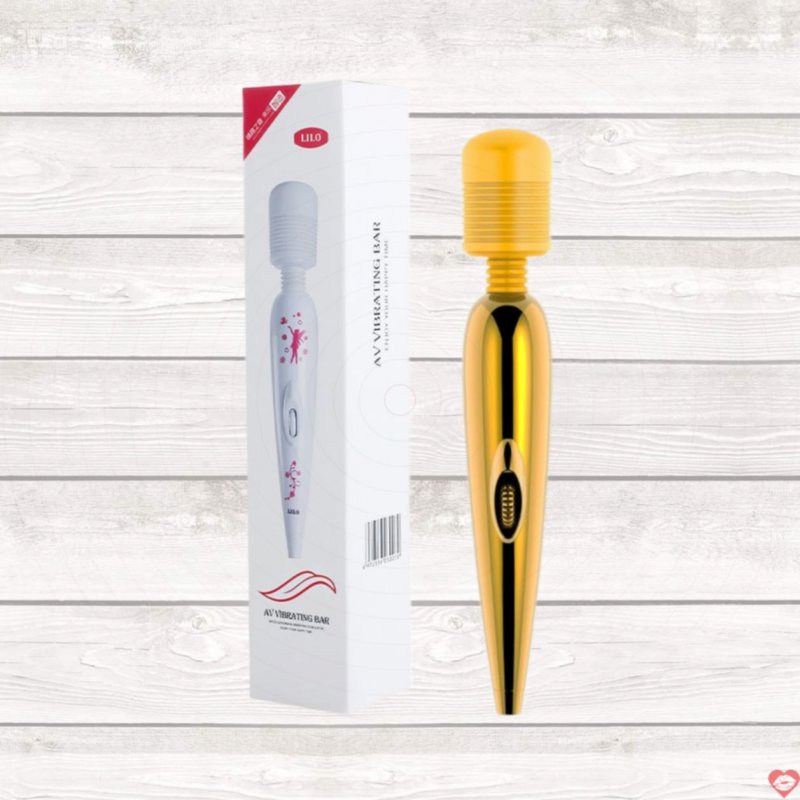Máy massage Lilo Mini Gold nhỏ gọn đa chế độ rung an toàn 