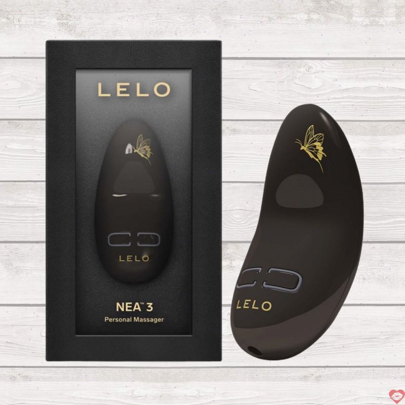 Máy massage Lelo Nea 3 Black kích thích điểm G lên đỉnh thăng hoa 
