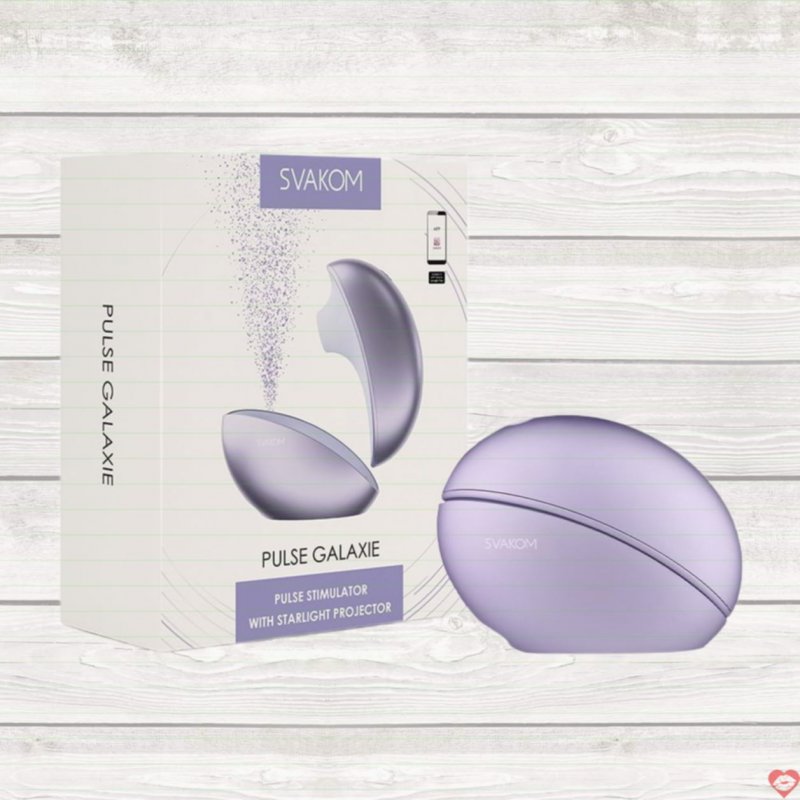 Máy massage Svakom Galaxie rung hút đa chế độ silicon mềm mại kích thích 