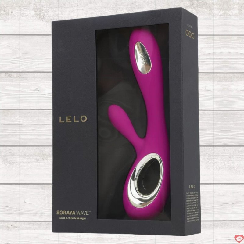 Lelo Soraya Wave máy rung tai thỏ 8 chế độ siêu mạnh mẽ kích thích điểm G 