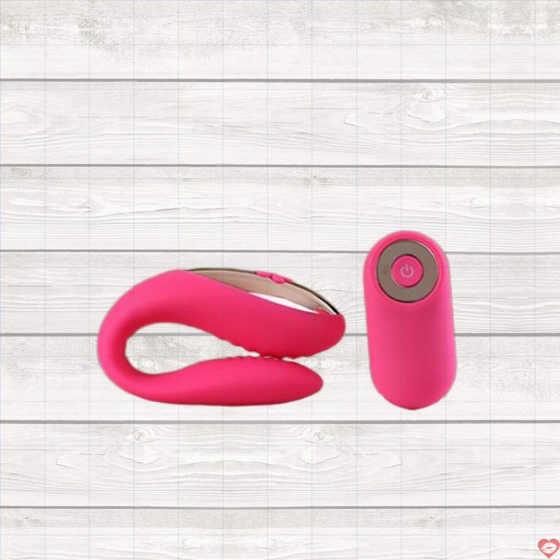 Máy rung massage âm đạo 2 đầu EasyToys điều khiển không dây kích thích 