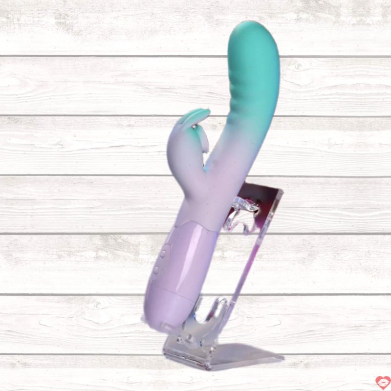 Pretty Love Cerberus máy massage tai thỏ 30 chế độ rung kích thích kép mới 