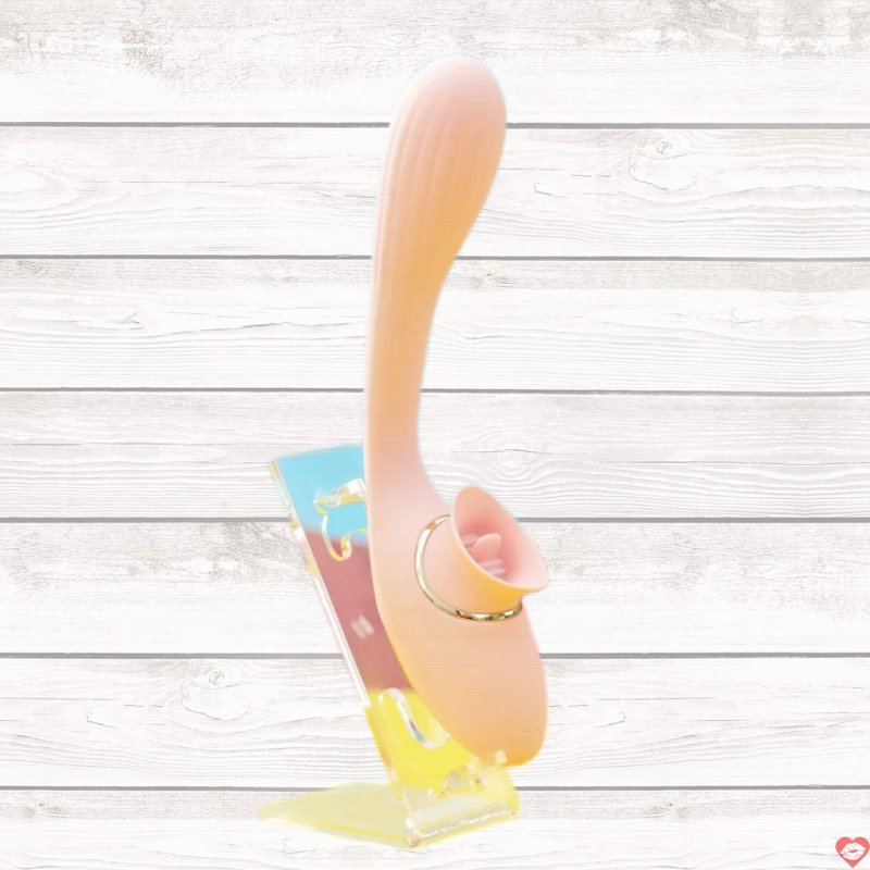 Máy rung liếm NVTOYS Disa đa chế độ kích thích kép sướng cực 
