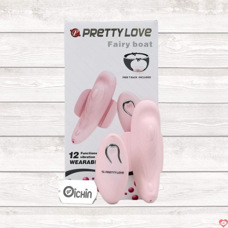 Pretty love Boat rung 12 chế độ tê tái từ xa đặt trong quần chip
