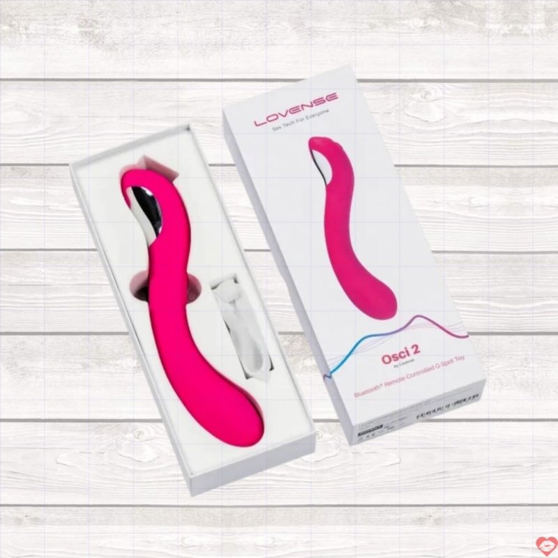 Lovense Osci 2 cao cấp rung không giới hạn qua ĐT chống nước 100%