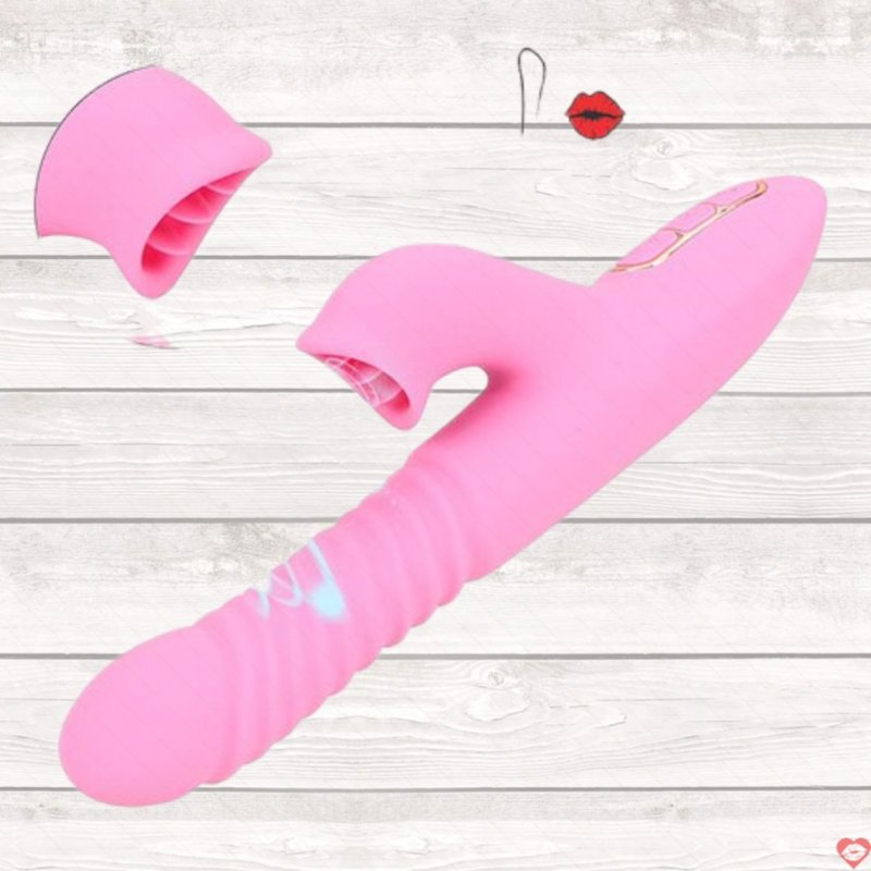 Dụng cụ massage điểm G và âm vật đa năng Dibe – Rung ngoáy thụt liếm sưởi ấm