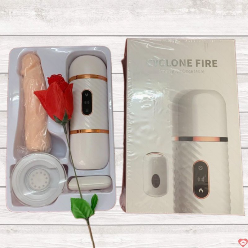 Máy rung thụt sưởi ấm âm đạo CYCLONE FIRE