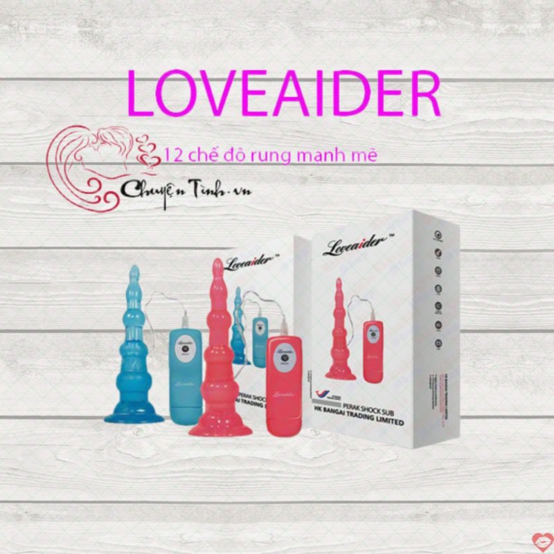 Cây Kích Thích Hậu Môn Dán Tường Loveaider