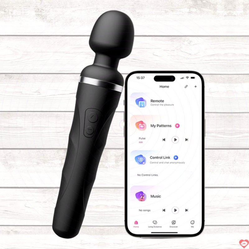 Chày Rung Lovense Domi 2 Silicone Cao Cấp Kết Nối App Điều Khiển 