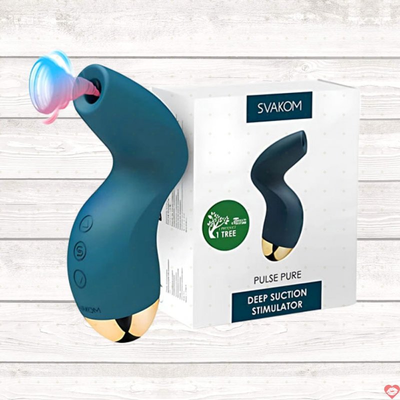 Máy Massage Âm Vật Svakom Pulse Pure Công Nghệ Sóng Âm