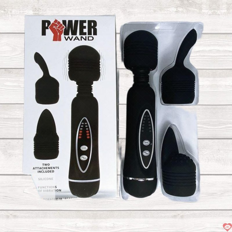 Chày rung massage vùng kín 12 chế độ Power Wand