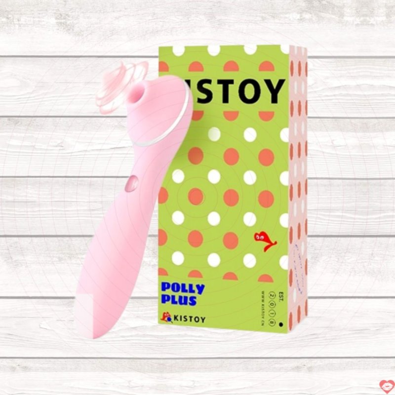 Máy massage vùng kín có rung hút siêu mạnh Kistoy Polly Plus
