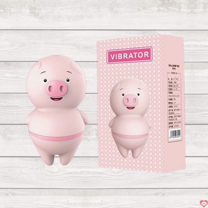 Lưỡi rung liếm âm đạo ngụy trang hình con heo cute