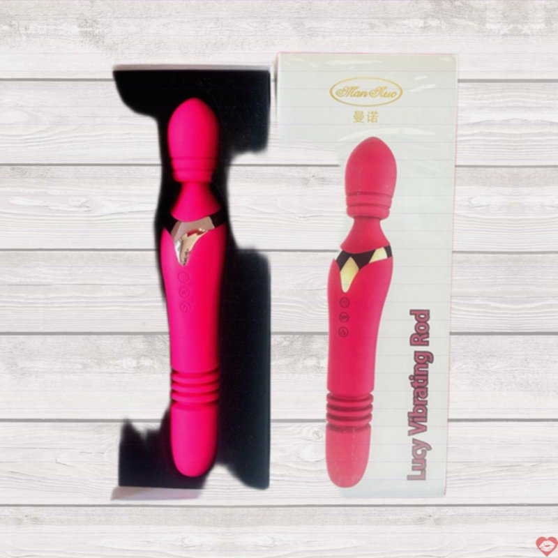 Chày rung 2 đầu Lucy Vibrating Rod đầu rung đuôi thụt