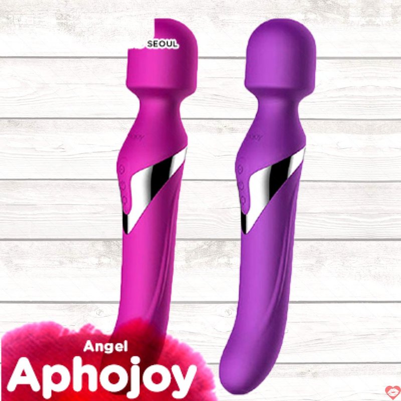 Chày Massa Kích Điểm G - 2 Đầu Rung Xoay - Aphojoy Nhật Bản