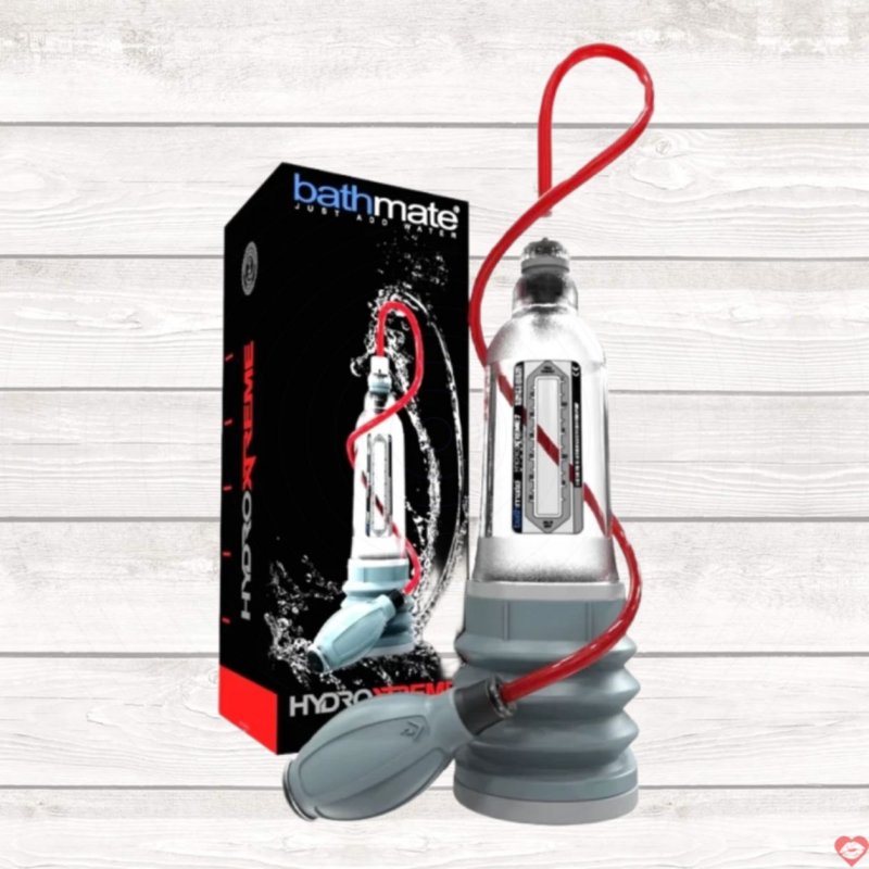 Bathmate HydroXtreme 7 Wideboy Crystal Clear Máy tập dương vật tốt nhất an toàn 