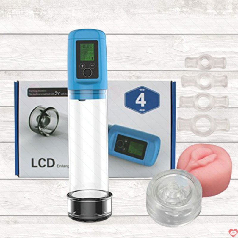 Máy tập dương vật tự động LCD tăng kích thước nhanh, an toàn 