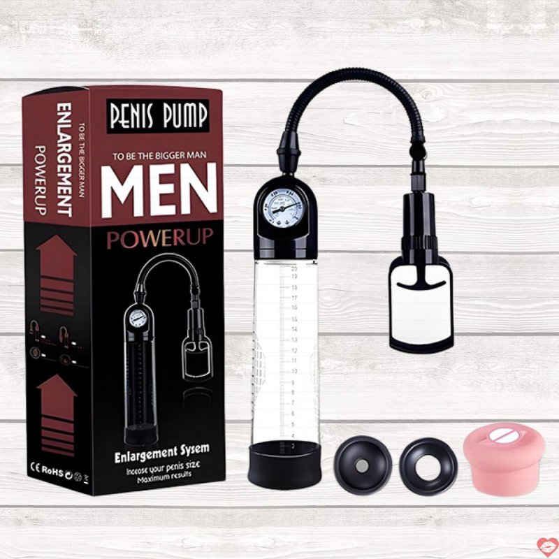 Máy tập dương vật Penis Pump Powerup tăng kích thước hiệu quả an toàn 