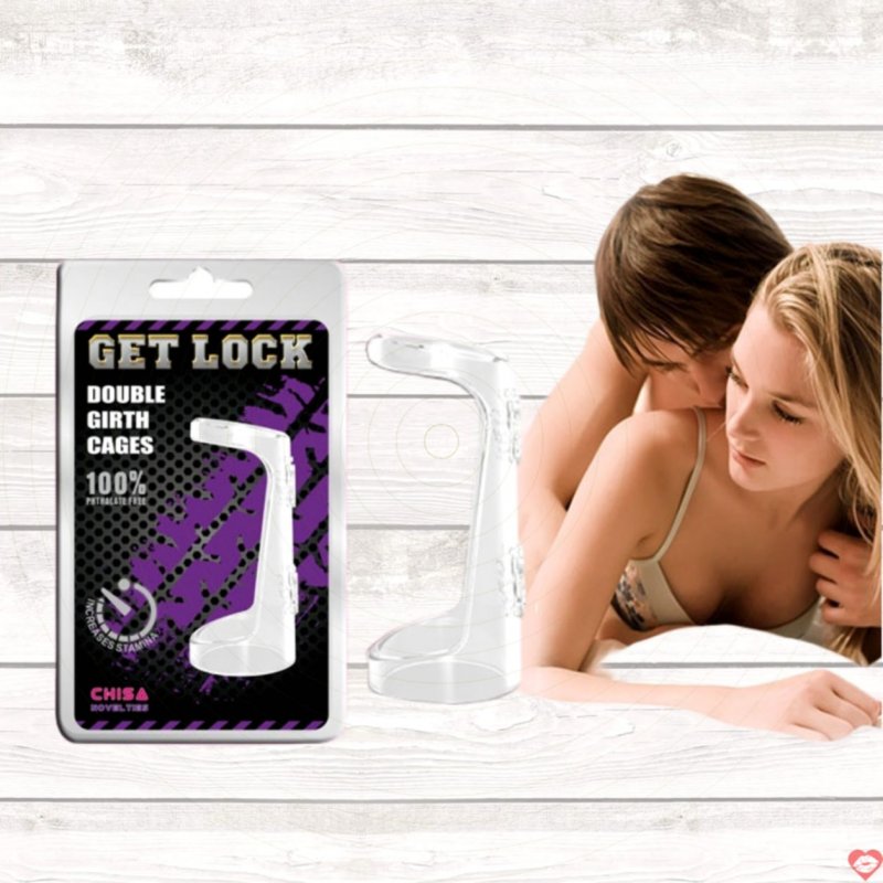 Khóa đôi Chisa tăng kích thước dương vật bền bỉ hiệu quả 