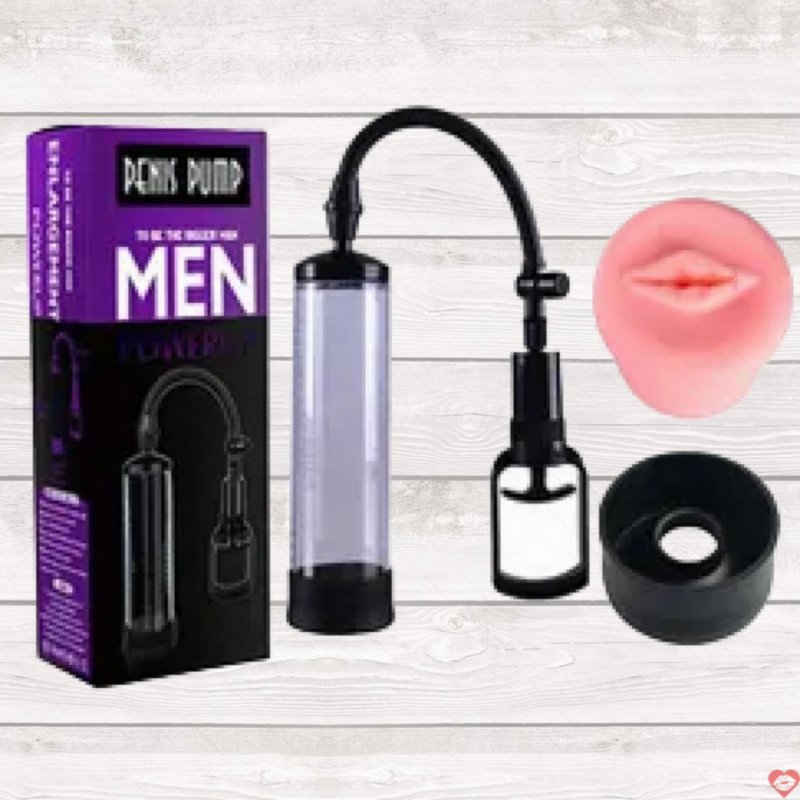 Dương vật lớn hơn, khỏe mạnh với máy Men PowerUp hút chân không hiệu quả 