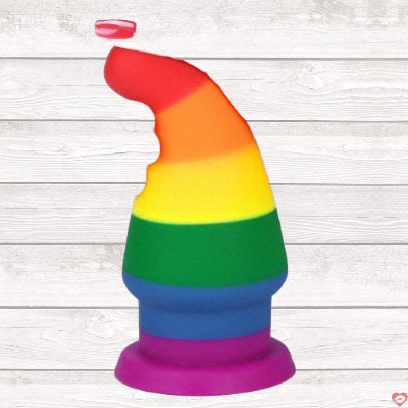 Phích cắm hậu môn silicone Lovetoy Prider 6.0 đa sắc kích thích 
