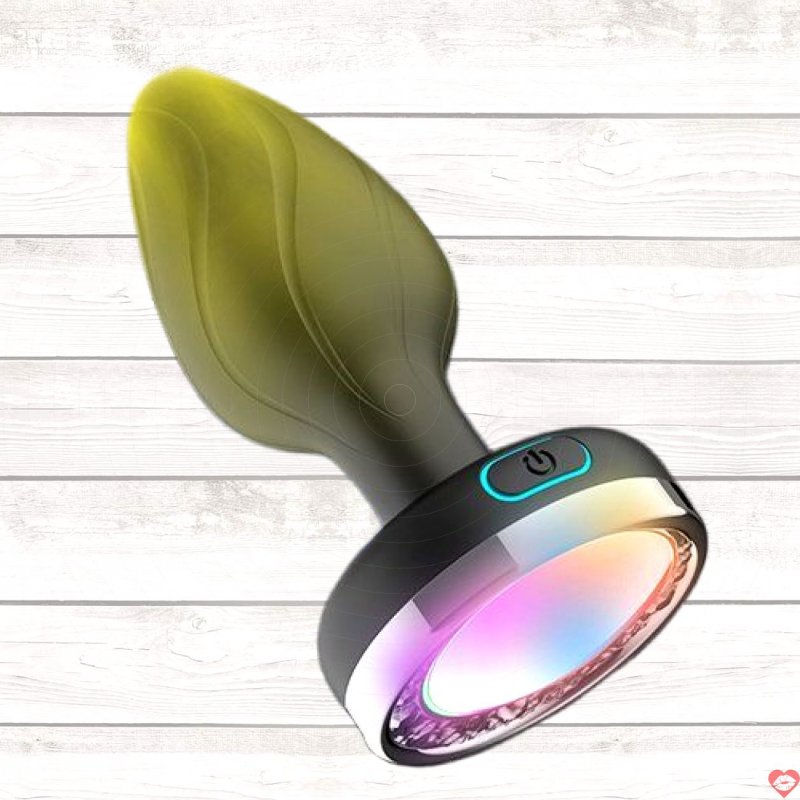 Phích cắm hậu môn Colorful Dream rung mạnh đèn đổi chế độ 