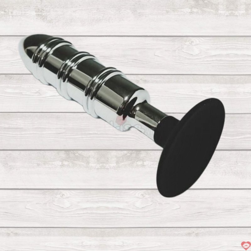 Dụng cụ mát xa hậu môn inox Hoả Tiễn massage điểm P sextoy Gay 