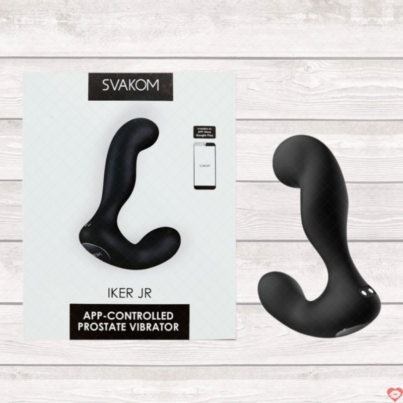 Máy massage Svakom Iker JR rung mạnh điều khiển từ xa silicon 