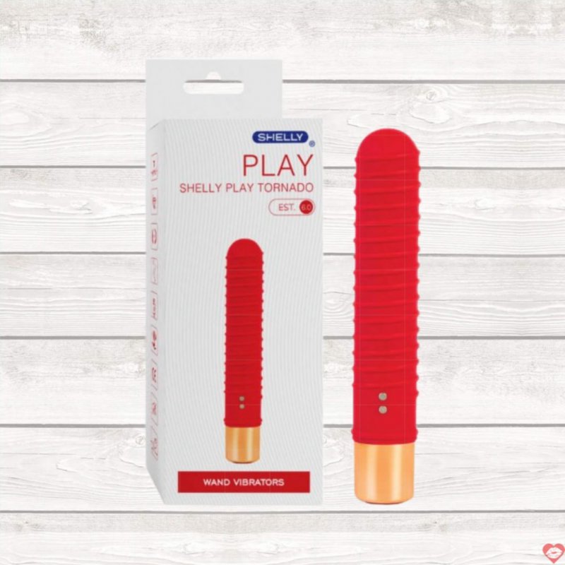 Máy massage Shelly Play Tornado kích thích điểm G, 7 chế độ rung mạnh 