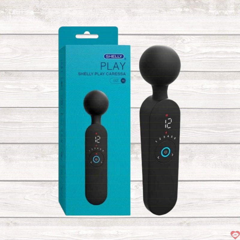 Máy massage Shelly Play Caressa rung mạnh 360 độ thư giãn sâu 