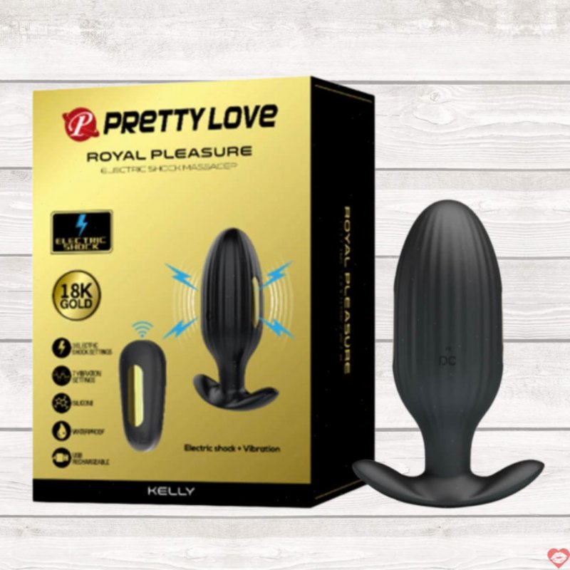 Trứng Rung Hậu Môn Pretty Love Kelly Điều Khiển Từ Xa Sạc Điện 
