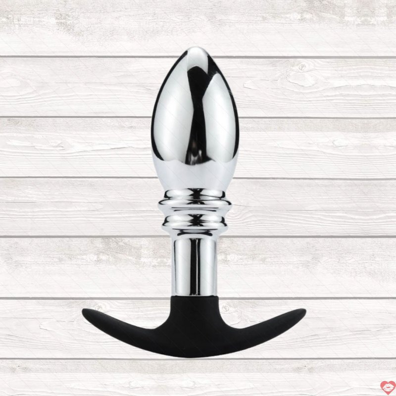 Phích inox cắm hậu môn Anal Plug 07 tăng khoái cảm an toàn 