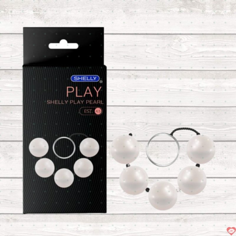 Chuỗi ngọc trai kích thích hậu môn Shelly Play Pearl