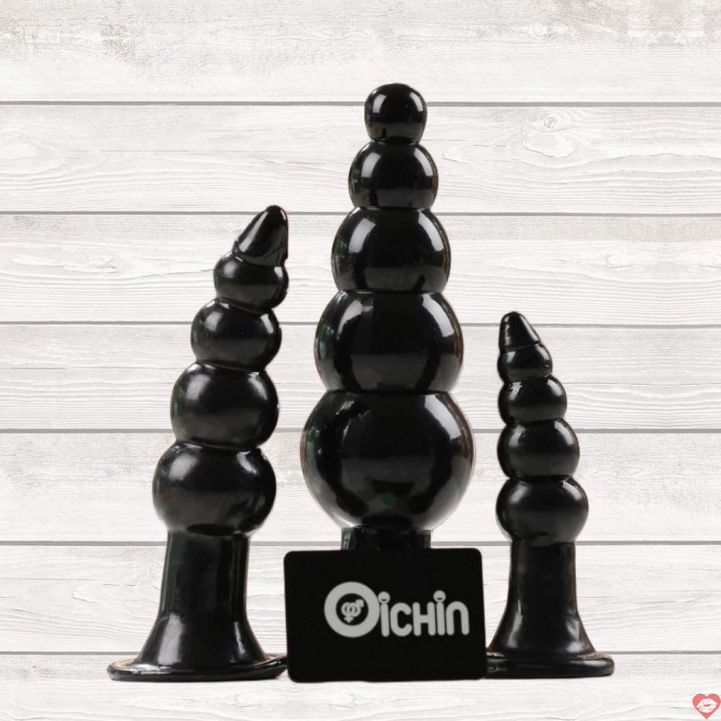 Bộ ba phích cắm hậu môn Chisa Rubicon silicone mềm mại