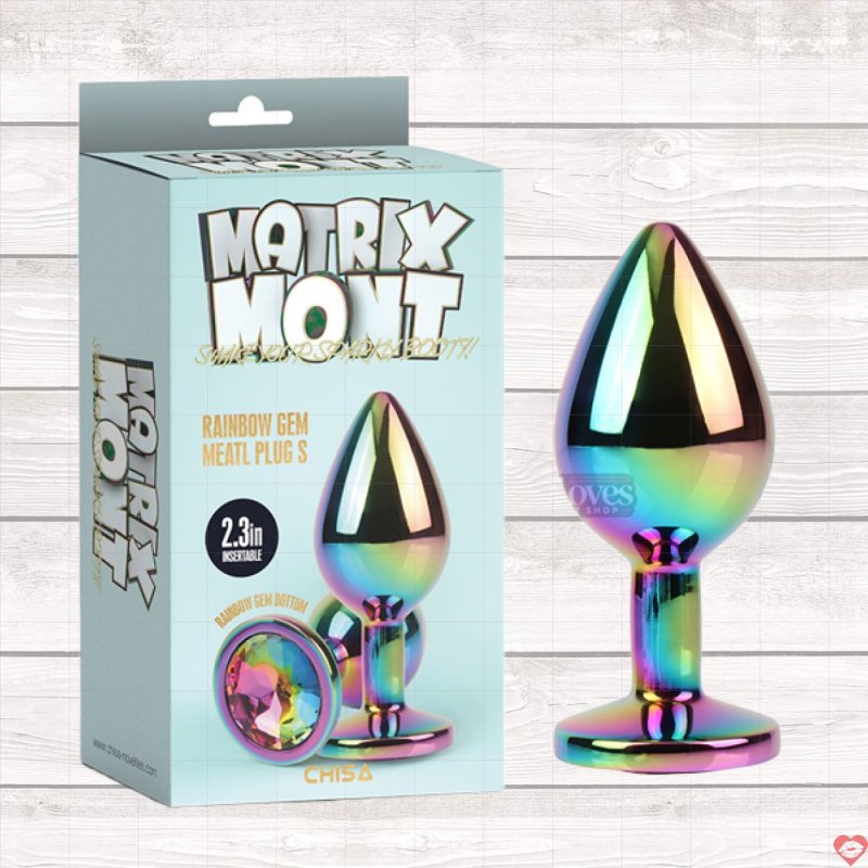 Phích Hậu Môn Inox MATRIX MONT Rainbow Gem