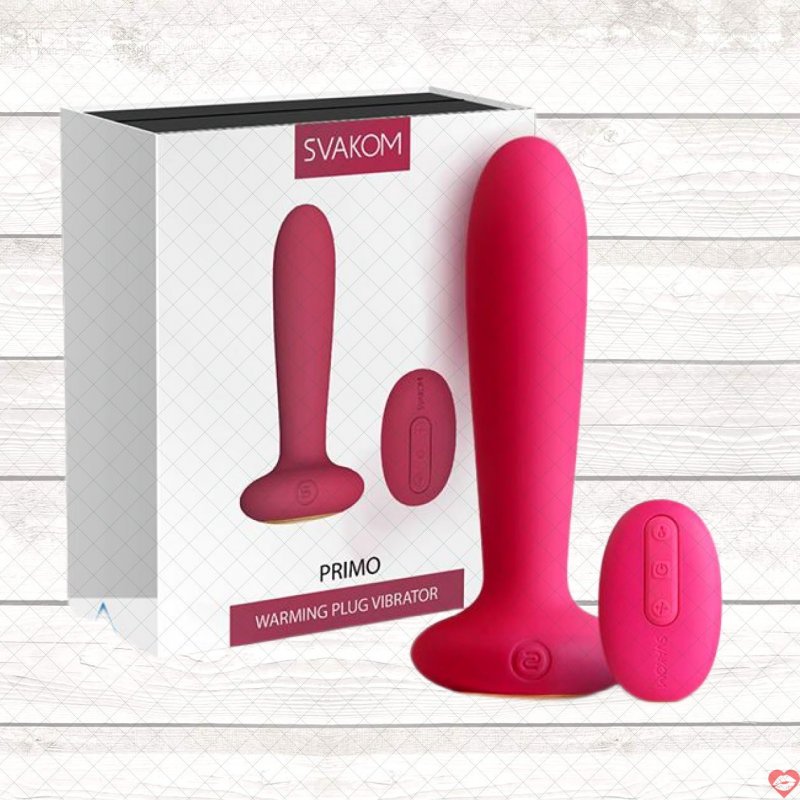 Sextoy hậu môn cao cấp Svakom Primo có sưởi ấm