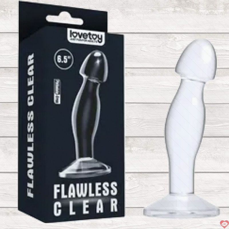 Phích Cắm Tuyến Tiền Liệt Trong Suốt Lovetoy Khám Phá Cực Khoái