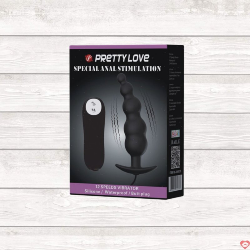 Kích Thích Hậu Môn Rung Nhiều Chế Độ – Anal Prettylove – AN 12