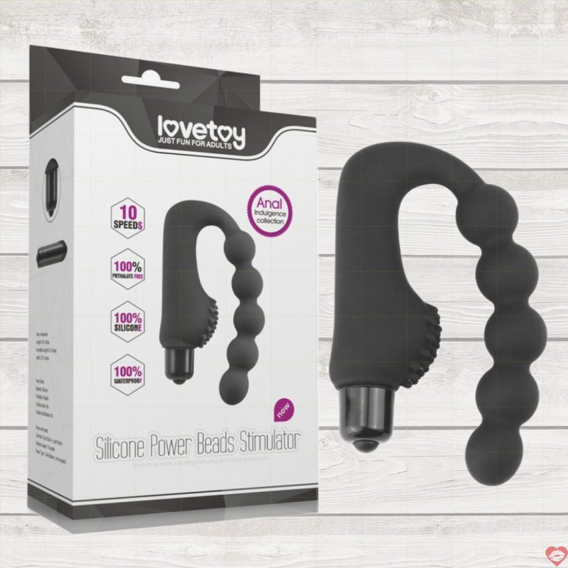 Dụng Cụ Kích Thích Hậu Môn Cho Gay Lovetoy Silicon Siêu Mềm