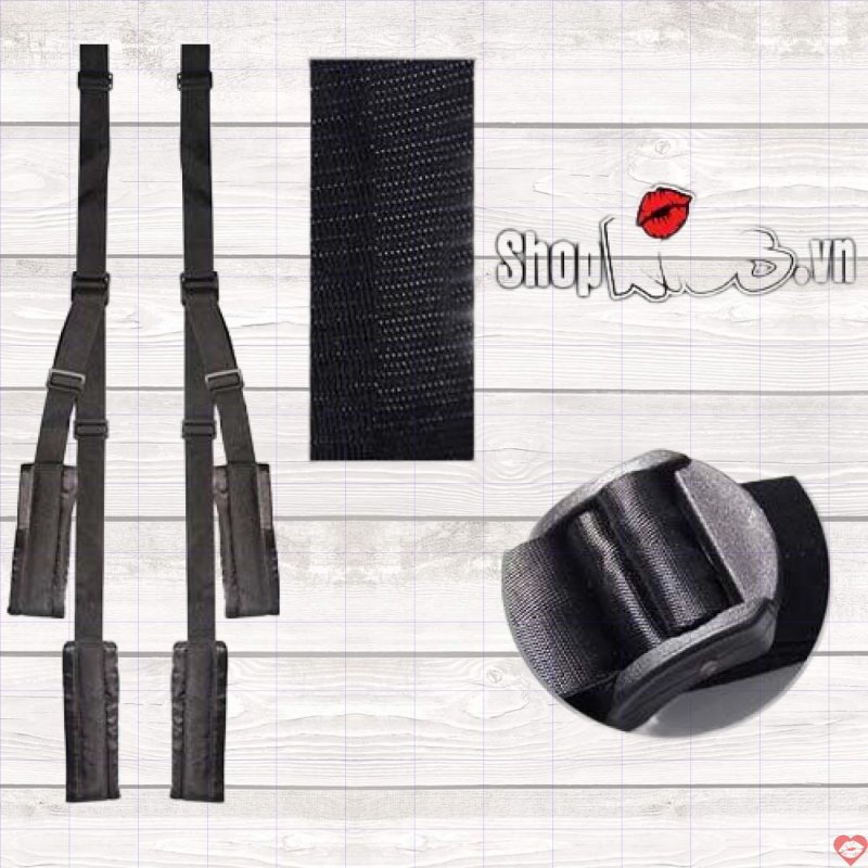 Bộ bạo dâm đu treo cài cửa BDSM cực hấp dẫn cho cặp đôi mới 