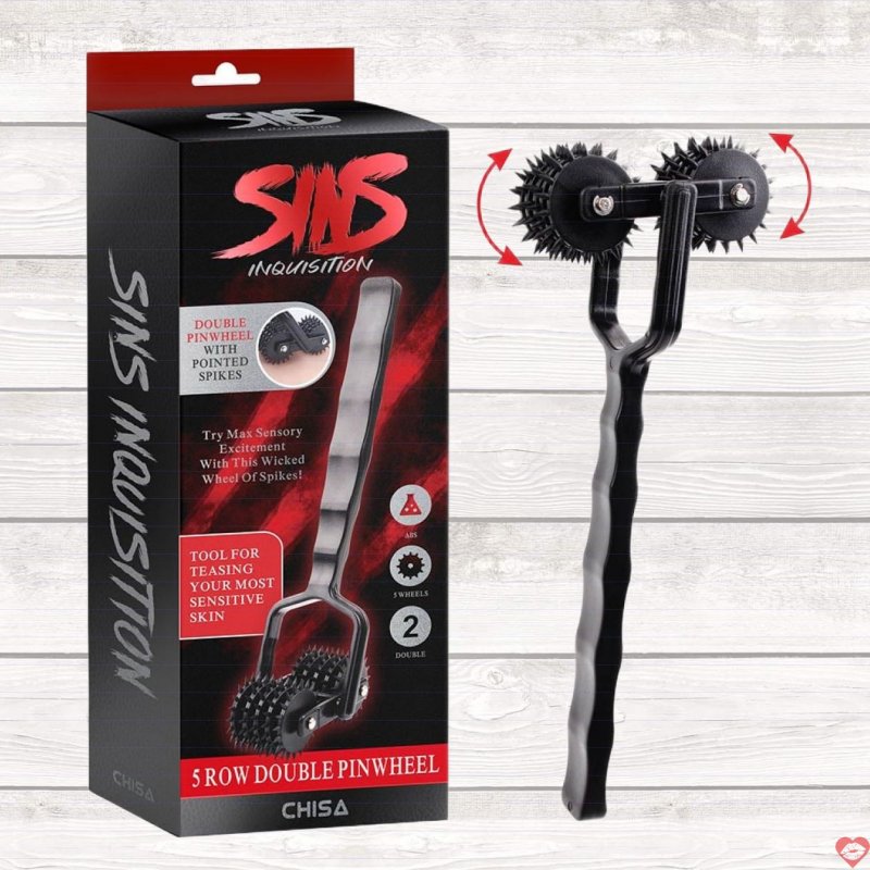 Cọ lăn gai BDSM Chisa Sins Inquisition 5 Row kích thích khoái cảm 
