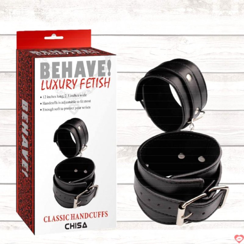 Còng tay Chisa Behave! Fetish cao cấp điều chỉnh thoải mái kích thích 