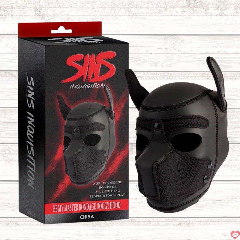 mặt nạ BDSM Chisa Sins Inquisition độc đáo PU cao cấp đa năng dễ chịu 